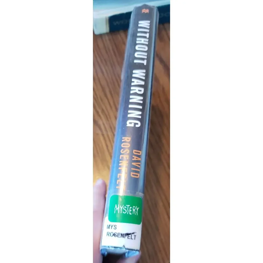 Black & Blue and Without Warning Two Hardcover David Rosenfelt Thrillers
